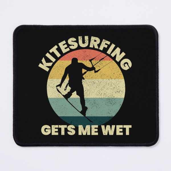 Item preview, Kitesurfing Kiteboarding Kiteboarder Kitesurf Vintage Retro designed and sold by TastefulTees.