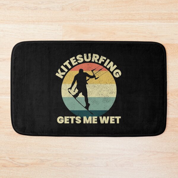 Item preview, Kitesurfing Kiteboarding Kiteboarder Kitesurf Vintage Retro designed and sold by TastefulTees.
