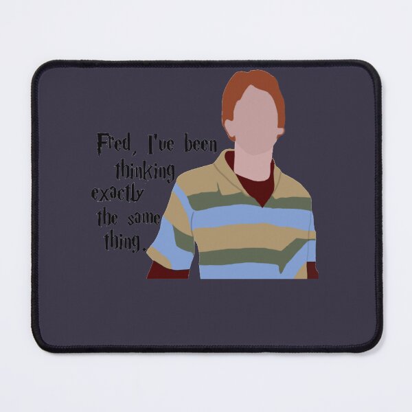 Item preview, Mischievous Comedy Twins Stir Magic Tools Gods Iconi Ootp George Weasley Quote Cute Fan designed and sold by Makenzie86933.
