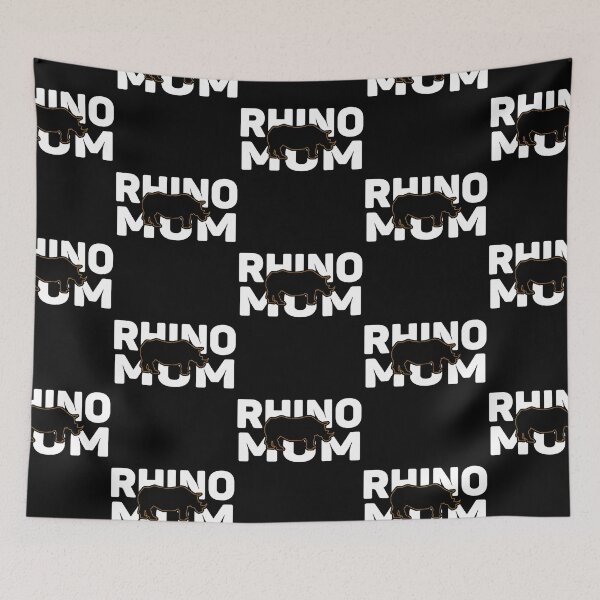 Item preview, Rhino Mom Rhino Lover Rhinoceros designed and sold by aaronbolser.