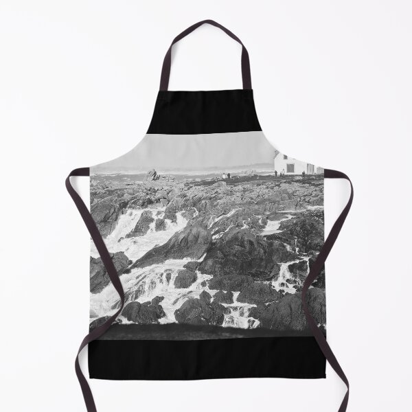 Item preview, storm in brittany black and white photo designed and sold by Nebulae-Art.