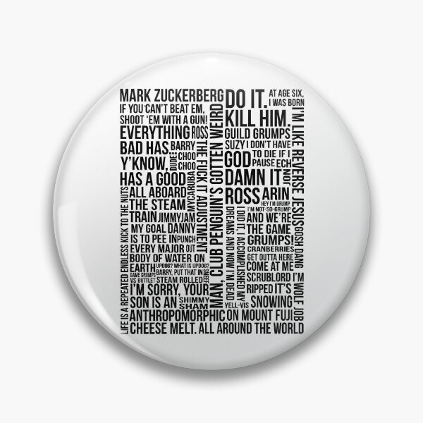 Item preview, Game Grumps Quotes designed and sold by Moria Hane.