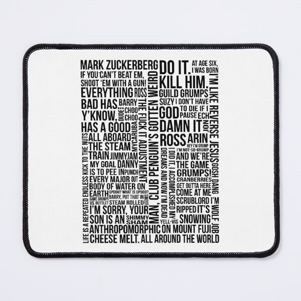 Item preview, Game Grumps Quotes designed and sold by Moria Hane.