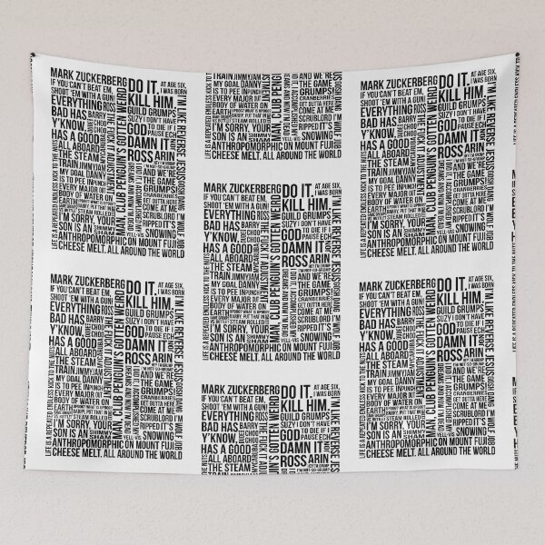 Item preview, Game Grumps Quotes designed and sold by Moria Hane.