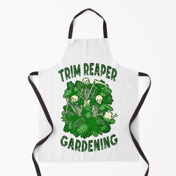 Item preview, Trim Reaper Gardening Funny Goth Grim Skeleton Gardener designed and sold by GrandeDuc.