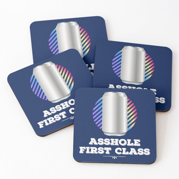Item preview, Asshole first class  designed and sold by PopCultureClote.