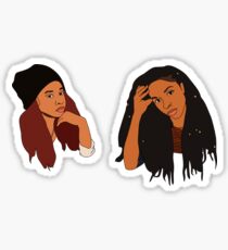 2 Dope Queens Sticker