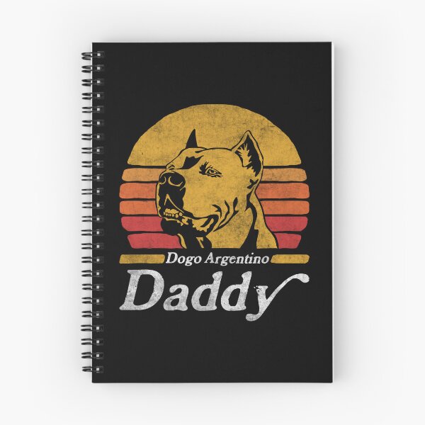 Item preview, Retro Vintage Dogo Argentino Daddy designed and sold by More Cute Dogs.