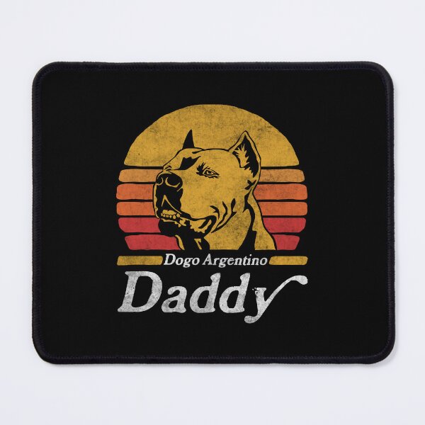 Item preview, Retro Vintage Dogo Argentino Daddy designed and sold by More Cute Dogs.