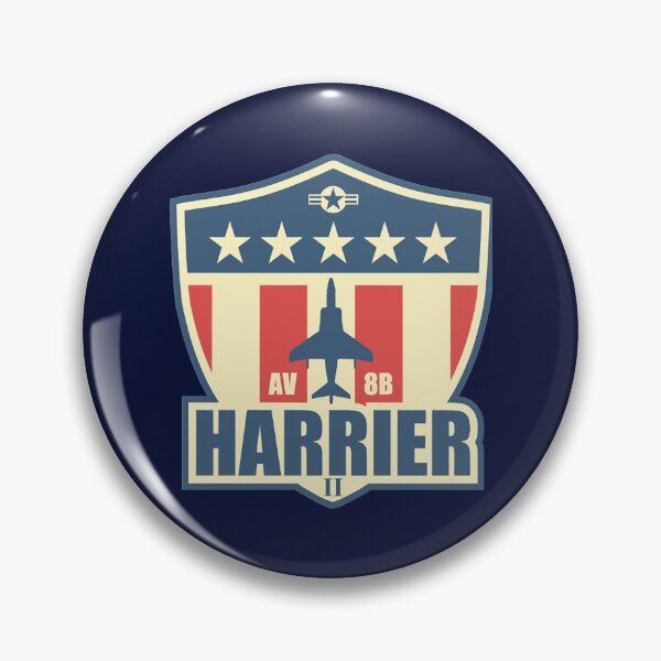 Item preview, AV-8B Harrier II Patch  designed and sold by PopCultureClote.