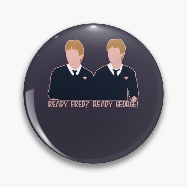 Item preview, Mischievous Comedy Twins Stir Magic Tools Gods Ready Fred Ready George! Fred And George Weasly Cute designed and sold by Makenzie86933.