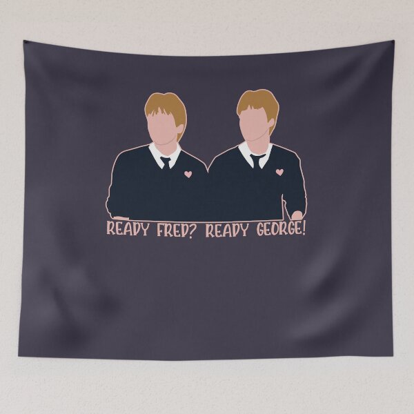Item preview, Mischievous Comedy Twins Stir Magic Tools Gods Ready Fred Ready George! Fred And George Weasly Cute designed and sold by Makenzie86933.