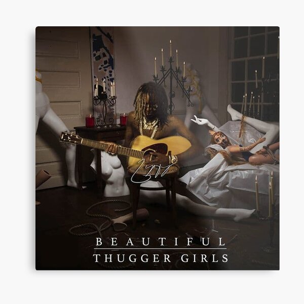 Young Thug | Easy Breezy Beautiful Thugger Girls (EBBTG) Metal Print