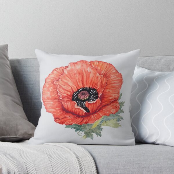 Aperçu de l'œuvre Poppy watercolor créée et vendue par darkstabber.