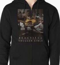 Young Thug | Easy Breezy Beautiful Thugger Girls (EBBTG) Zipped Hoodie