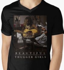 Young Thug | Easy Breezy Beautiful Thugger Girls (EBBTG) Men's V-Neck T-Shirt