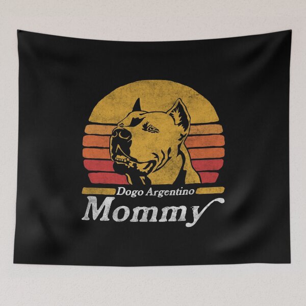 Item preview, Retro Vintage Dogo Argentino Mommy designed and sold by More Cute Dogs.