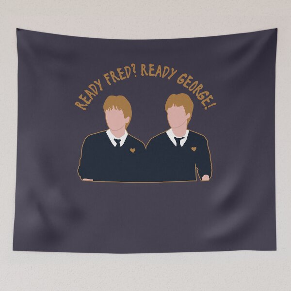 Item preview, Mischievous Comedy Twins Stir Magic Tools Gods Ready Fred Ready George! Fred And George Weasly Gift designed and sold by Makenzie86933.