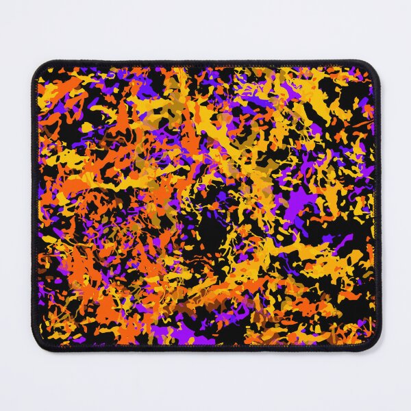 Item preview, Paint Dots Vector Yellow and Purple on Black designed and sold by Bespired.