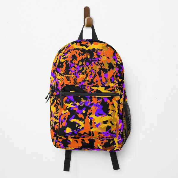 Item preview, Paint Dots Vector Yellow and Purple on Black designed and sold by Bespired.
