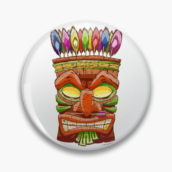 Item preview, Ancient totem with colorful feathers designed and sold by si3iy.