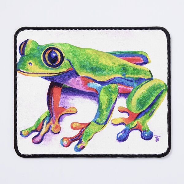 Item preview, Crazy Rainbow Frog designed and sold by Tiffany Budd.