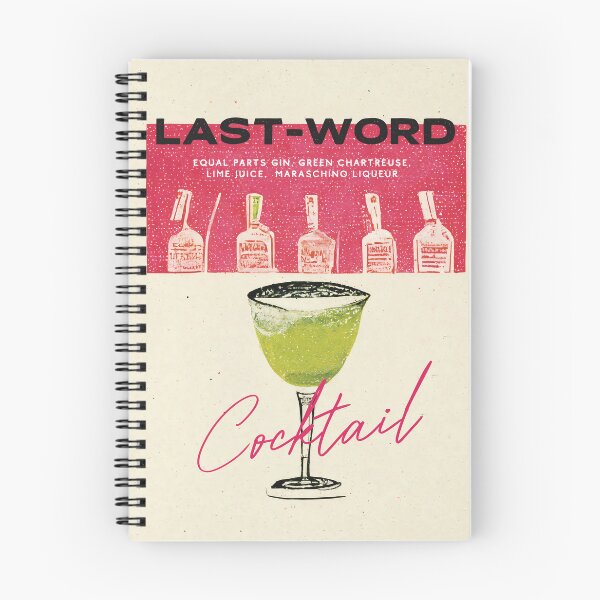 Item preview, Last Word Retro Cocktail Poster Movie Bar Prints, Vintage Drinks, Recipe, Wall Art designed and sold by betternotes.
