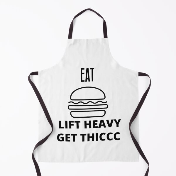 Item preview, EAT BURGER LIFT HEAVY GET THICCC  designed and sold by Todayshirtyp.