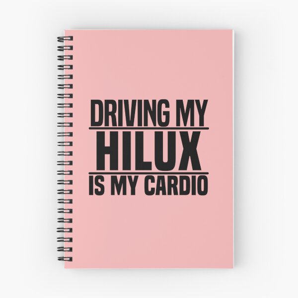 Item preview, Toyota Hilux Driving my Hilux is my cardio designed and sold by MozaikDesign.