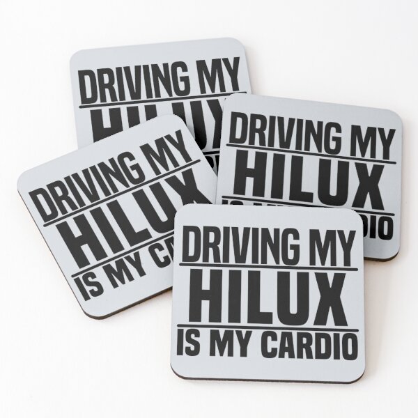 Item preview, Toyota Hilux Driving my Hilux is my cardio designed and sold by MozaikDesign.