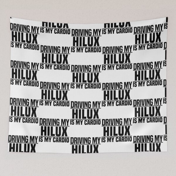 Item preview, Toyota Hilux Driving my Hilux is my cardio designed and sold by MozaikDesign.