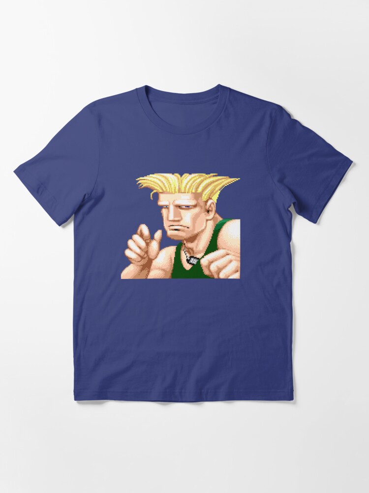 SF2 CHAMPION EDITION GUILE FACE OFF Sticker by PIXLTEES