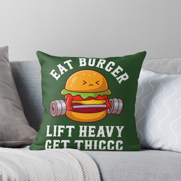 Item preview, Eat Burger Lift Heavy Get Thiccc Active designed and sold by Todayshirtyp.