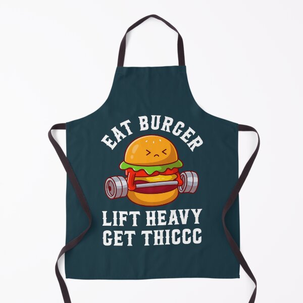 Item preview, Eat Burger Lift Heavy Get Thiccc Active designed and sold by Todayshirtyp.