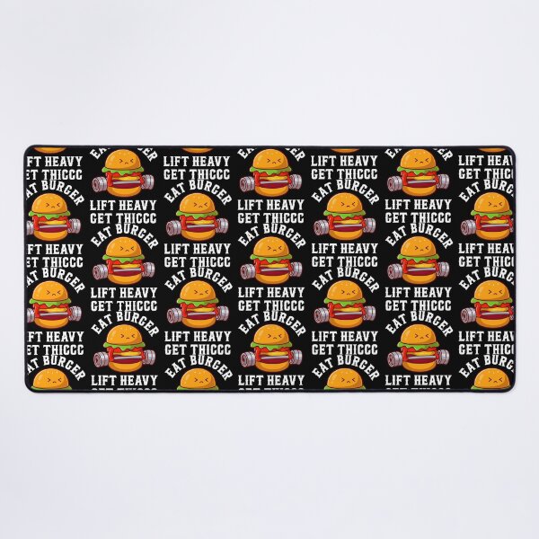 Item preview, Eat Burger Lift Heavy Get Thiccc Active designed and sold by Todayshirtyp.