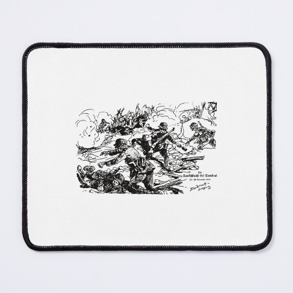 Item preview, Battle of Cambrai 1917 World War One German Art    designed and sold by PopCultureClote.