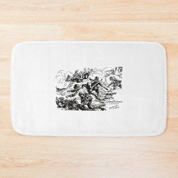 Item preview, Battle of Cambrai 1917 World War One German Art    designed and sold by PopCultureClote.