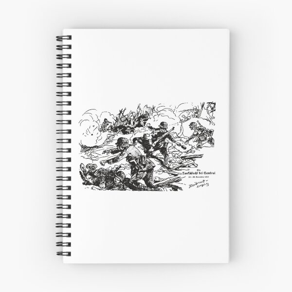 Item preview, Battle of Cambrai 1917 World War One German Art    designed and sold by PopCultureClote.