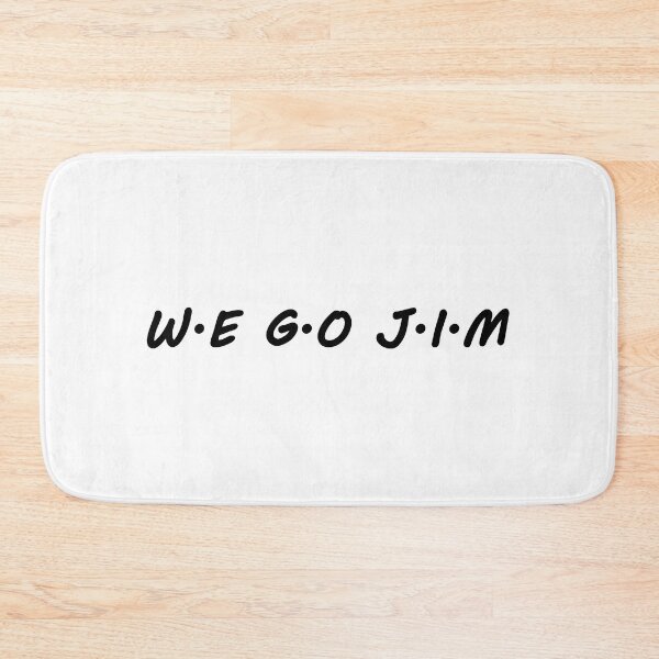 Item preview, We Go Jim, We Go Gym designed and sold by Artsy Fun.