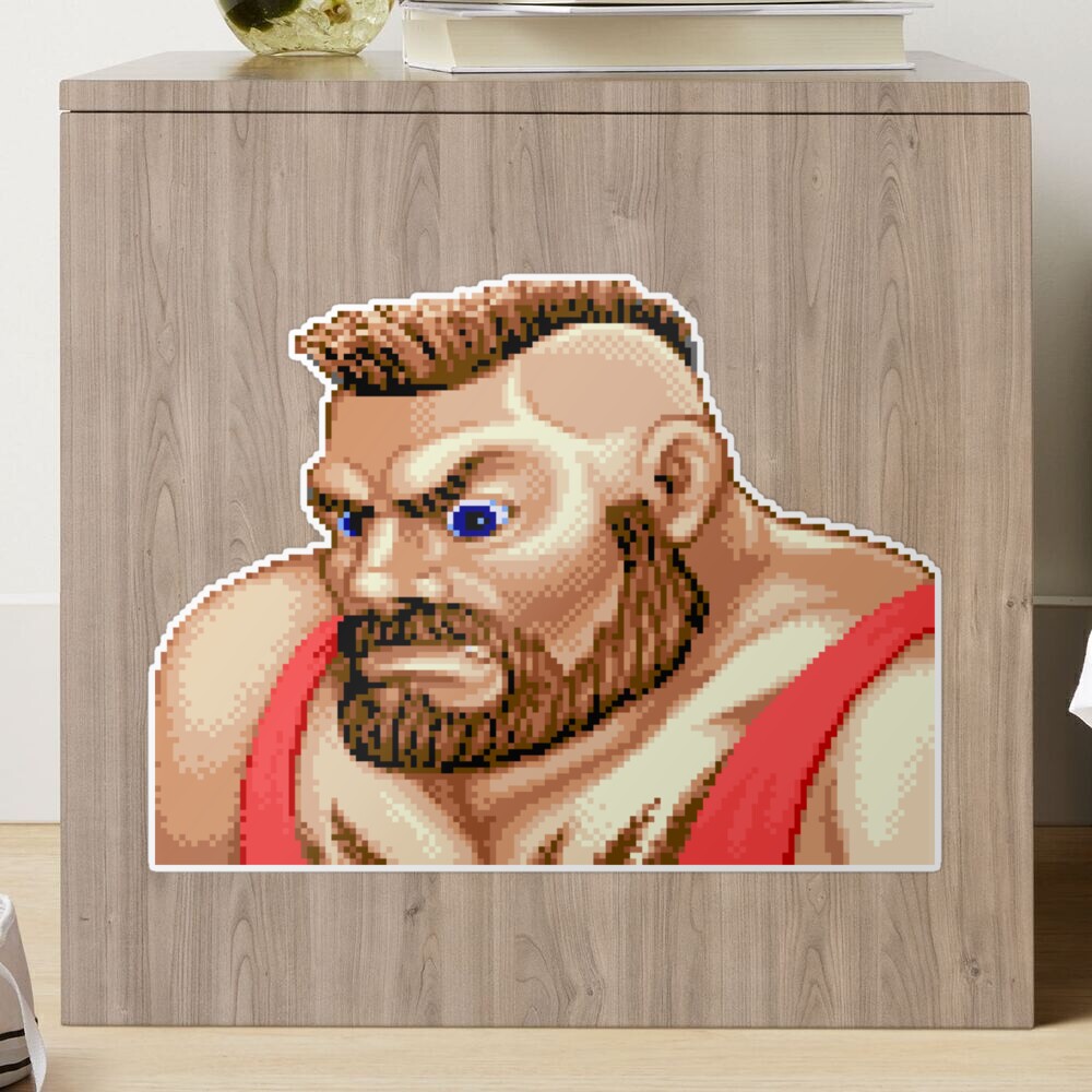 SF2 CHAMPION EDITION ZANGIEF FACE OFF | Sticker