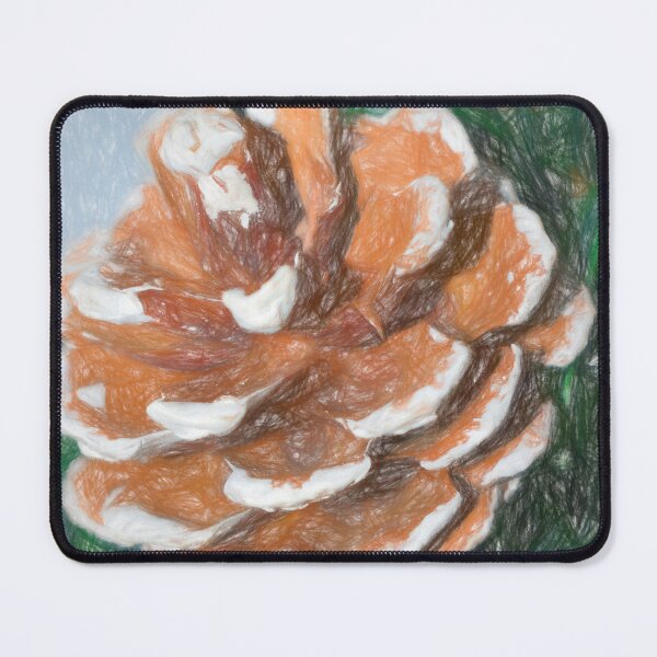 Item preview, Colored Pencil Pine Cone designed and sold by bertsworks300.