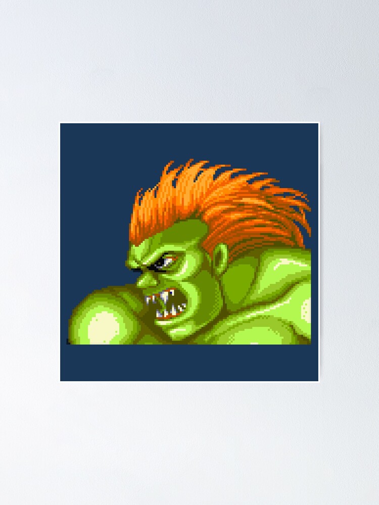 SF2 CHAMPION EDITION GUILE FACE OFF Sticker by PIXLTEES