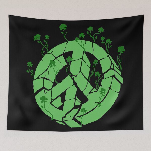 Item preview, Overgrown Ruined Peace Symbol designed and sold by everything4eva.