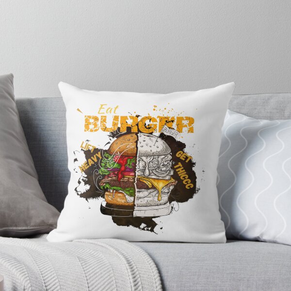 Item preview, Eat burgers lift heavy get thicc designed and sold by Todayshirtyp.