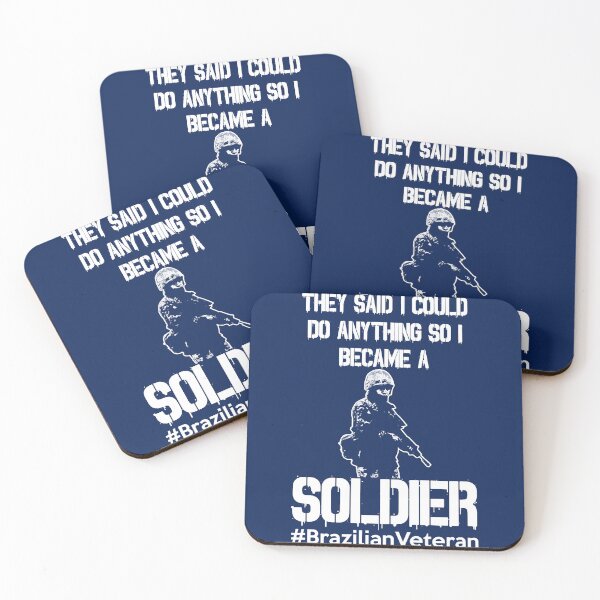 Item preview, Brazilian Veteran  They Said I Could Do Anything designed and sold by PopCultureClote.