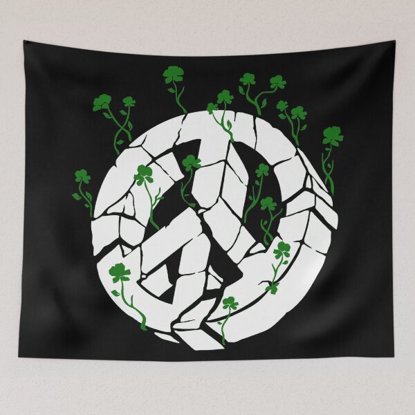 Item preview, Overgrown Ruined Peace Symbol designed and sold by everything4eva.
