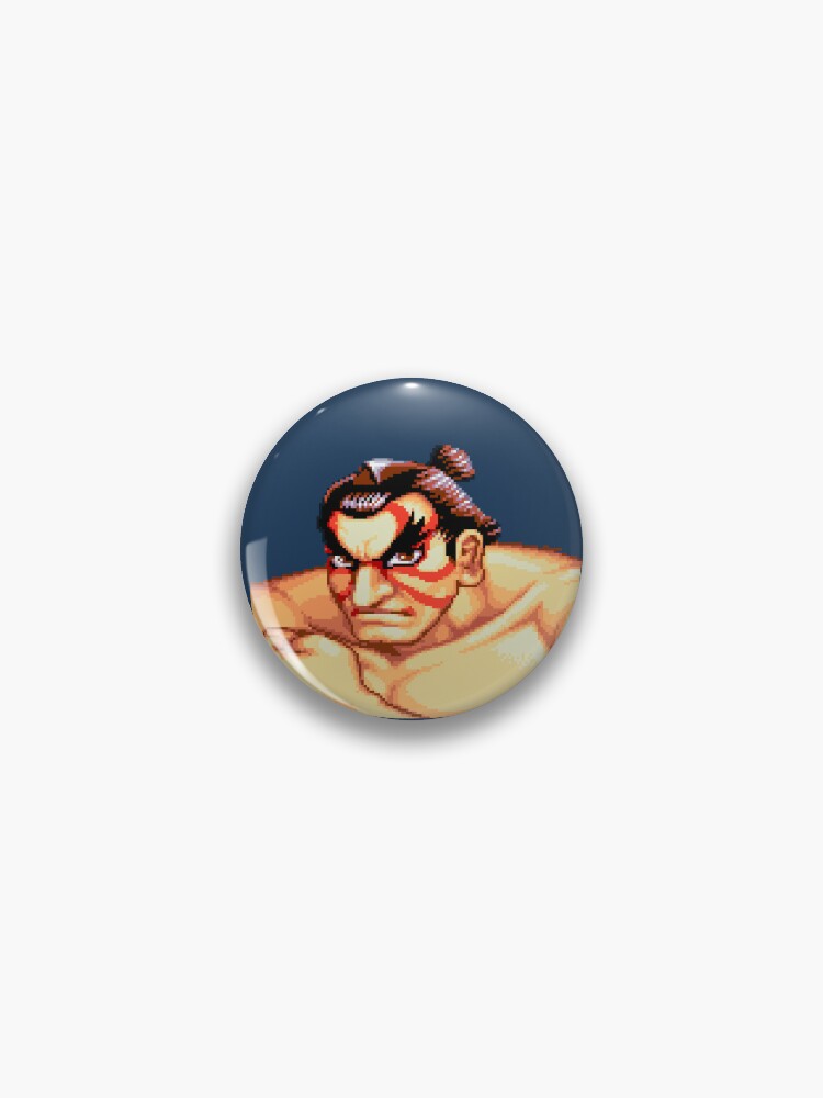 SF2 CHAMPION EDITION GUILE FACE OFF Sticker by PIXLTEES