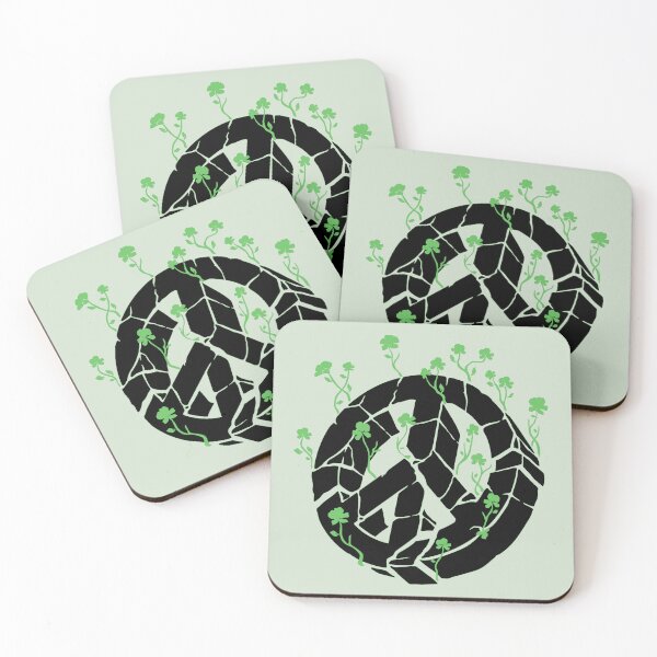 Item preview, Overgrown Ruined Peace Symbol designed and sold by everything4eva.