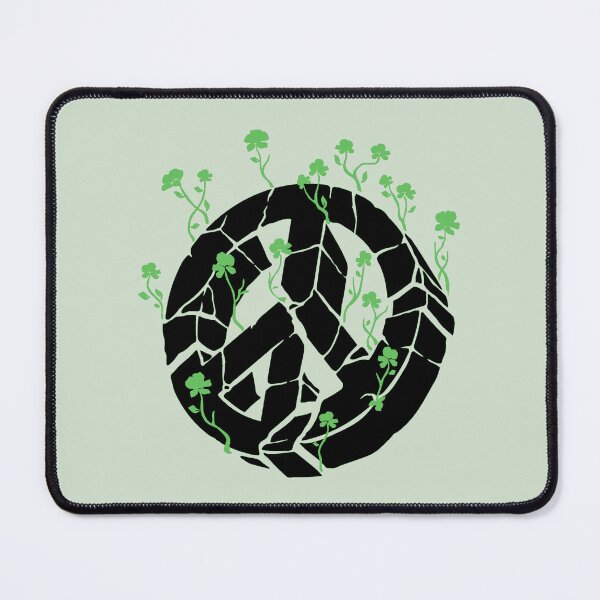 Item preview, Overgrown Ruined Peace Symbol designed and sold by everything4eva.