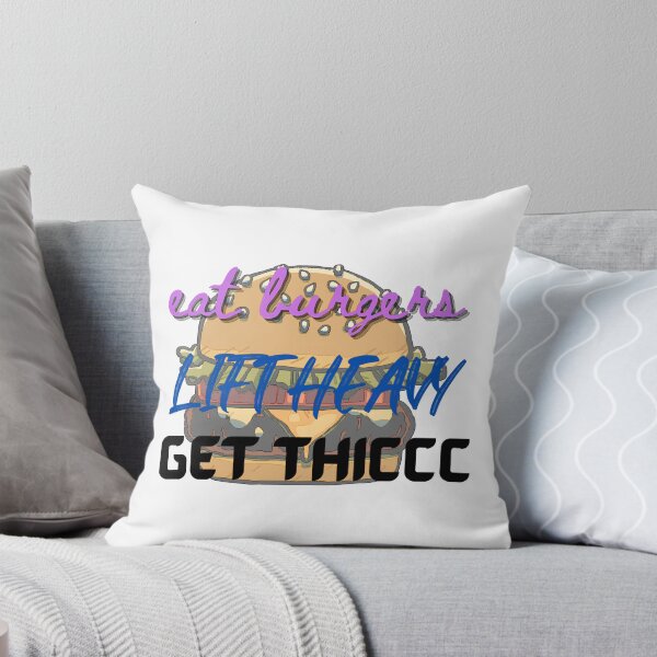 Item preview, Eat Burgers Lift Heavy Get Thiccc  designed and sold by Todayshirtyp.
